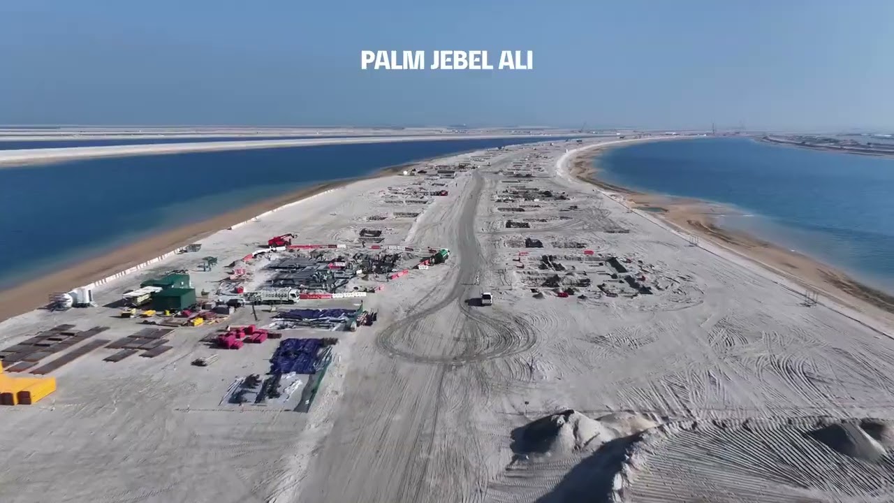 Palm Jebel Ali Construction Progress Is Looking GOOD