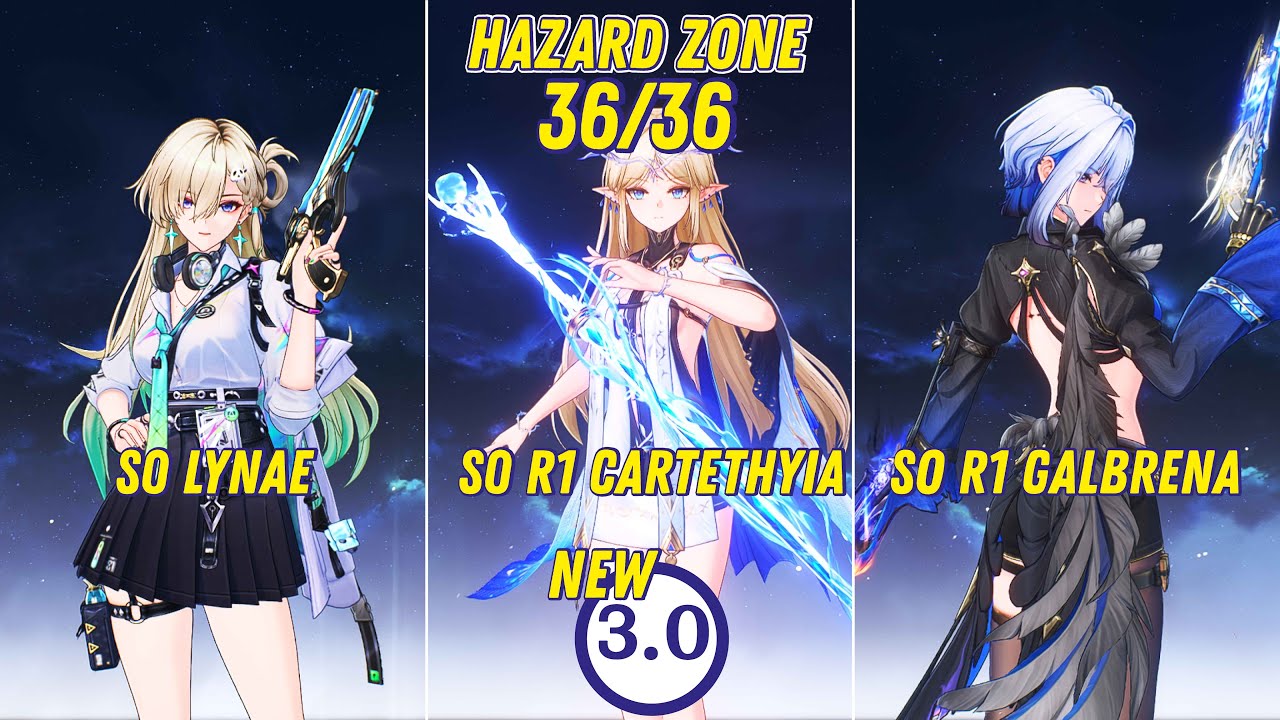 NEW Tower of Adversity 3.0 Lynae - Cartethyia - Galbrena Hazard Zone - Wuthering Waves