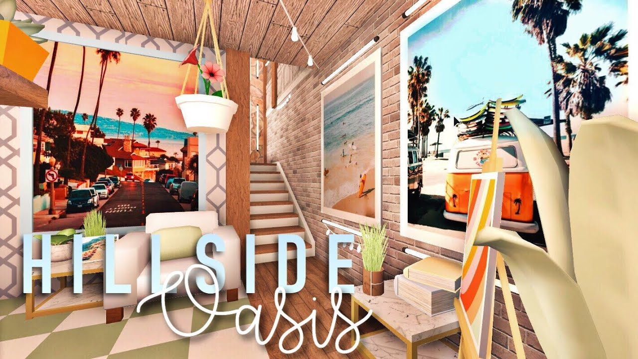 Welcome to Bloxburg || Tropical Hillside Oasis