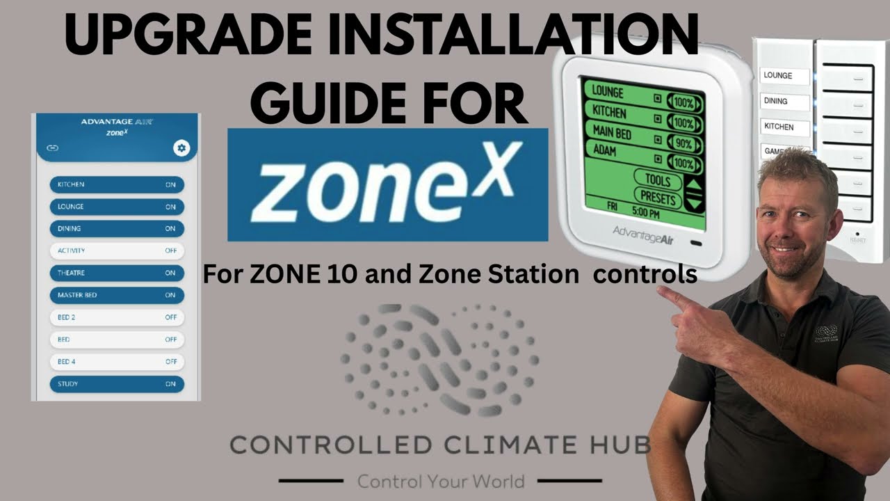 Zonex Upgrade Guide: How to Install Zone 10 to Zone 12 | Complete Advantage Air Setup Tutorial