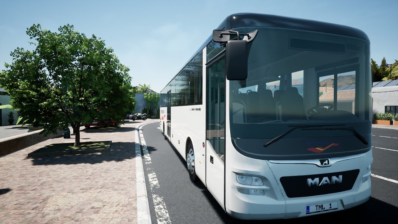 Tourist Bus Simulator - EXTREME ROADS with MAN Lion's Intercity | Logitech G29 Gameplay