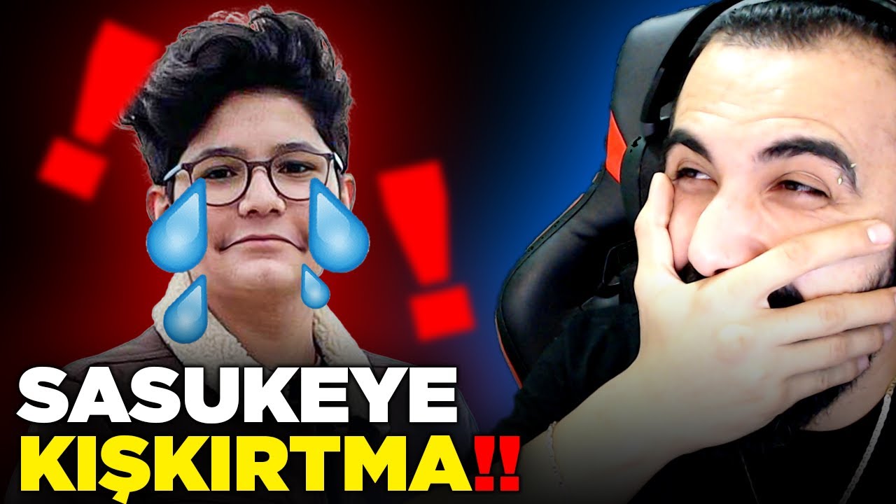 SASUKEYİ ÇILDIRTAN KIŞKIRTMA!! 😮 SİNİRDEN AĞLADI OYUNU BIRAKTI!! | PUBG MOBILE