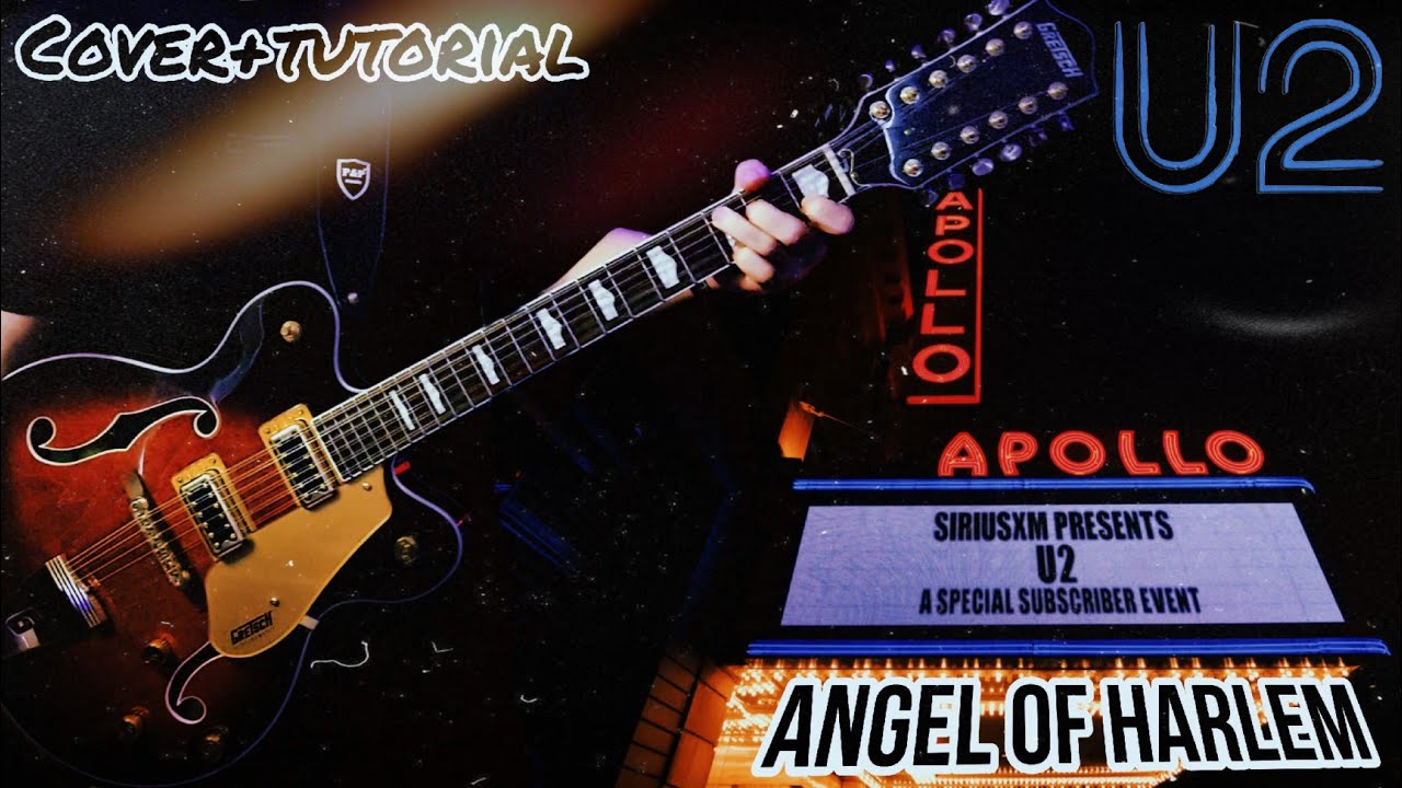 U2 - Angel Of Harlem (Guitar Cover/Tutorial) Live Apollo Theater 2018 Line 6 Helix The Sphere Edge