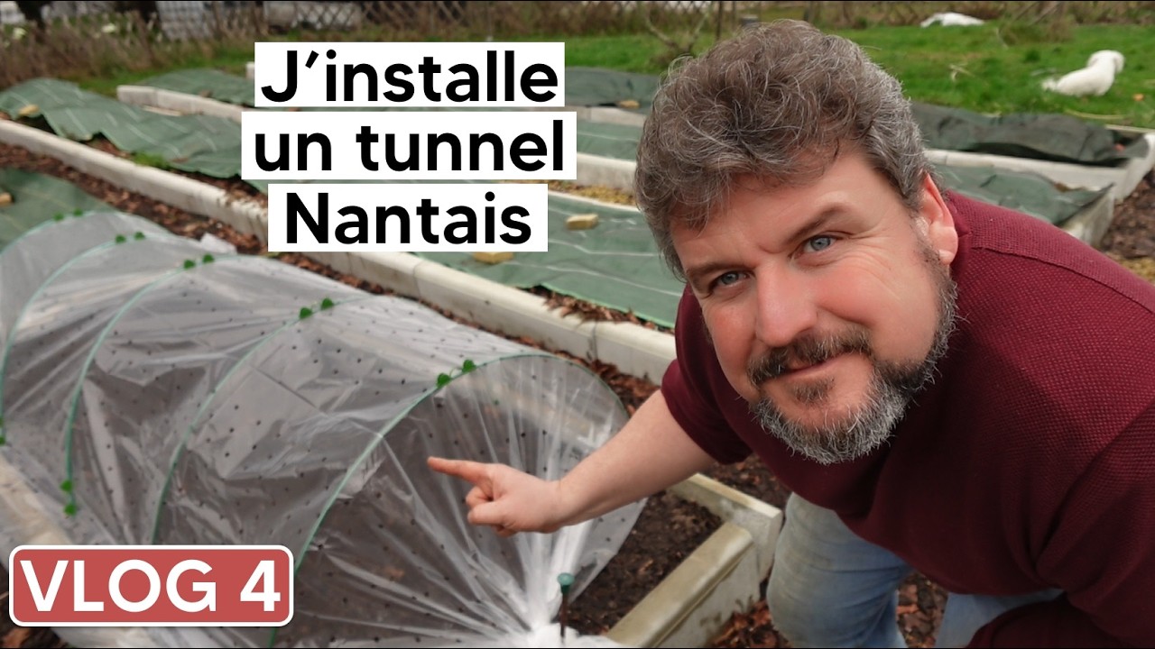 [VLOG février 4] J'installe un tunnel Nantais