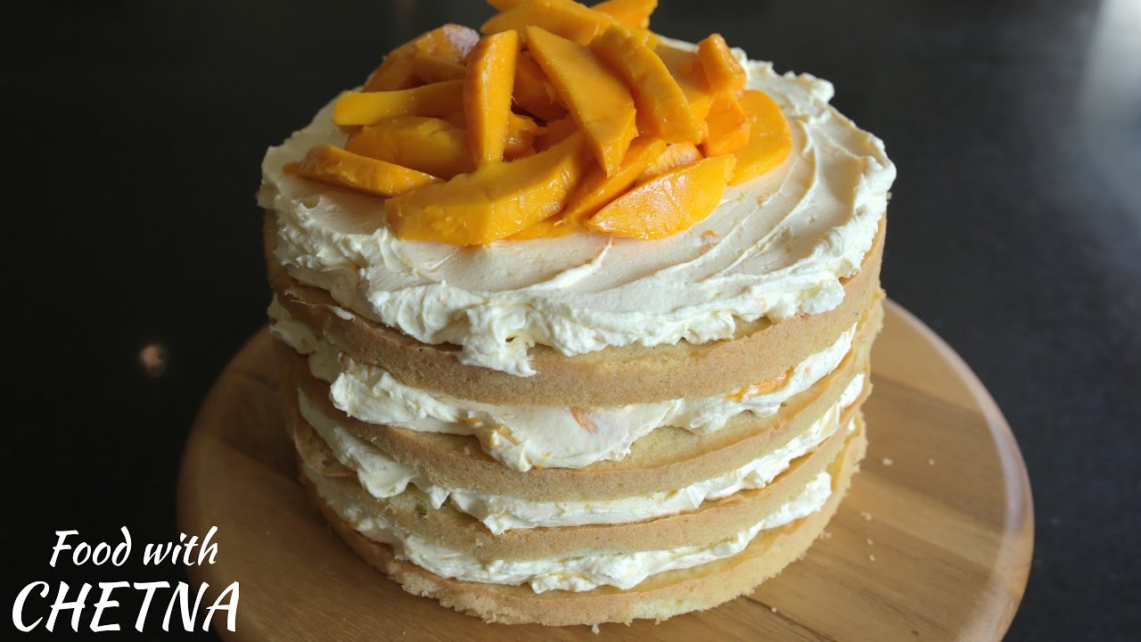 Delicious Mango, coconut and cardamom cake!