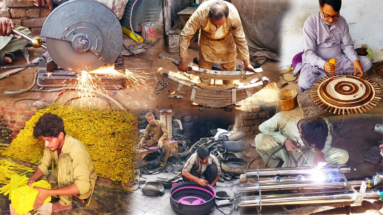 The Best Top 5 Raw Materials to Finished Products | The Manufacturing Journey