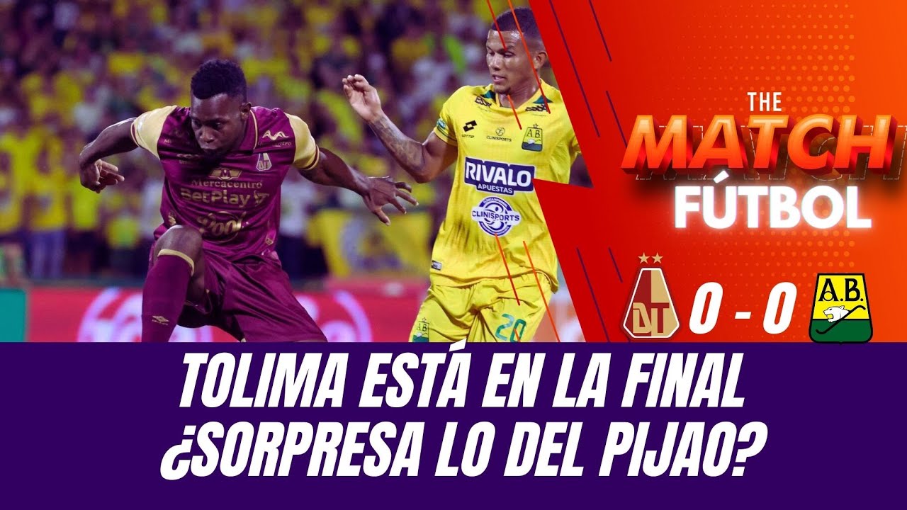 Bucaramanga 0-0 Tolima | El pijao se clasificó a la final de manera anticipada.