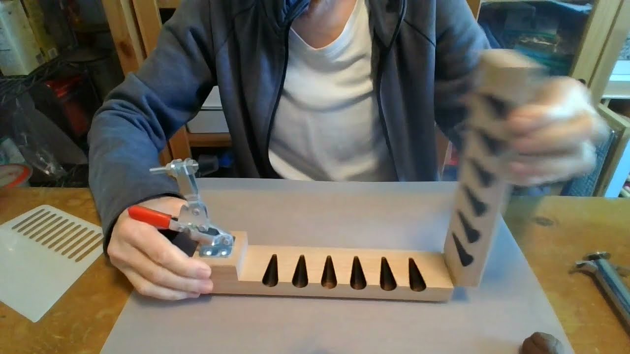 Making Incense Cones with a Mold
