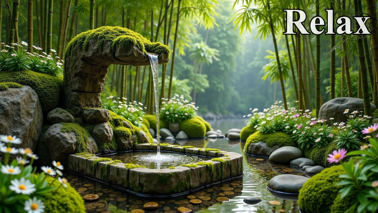 Расслабляющая Музыка Снимает Стресс, Тревогу И Депрессию 🌿 Спокойная Фортепианная Музыка + Звуки Во