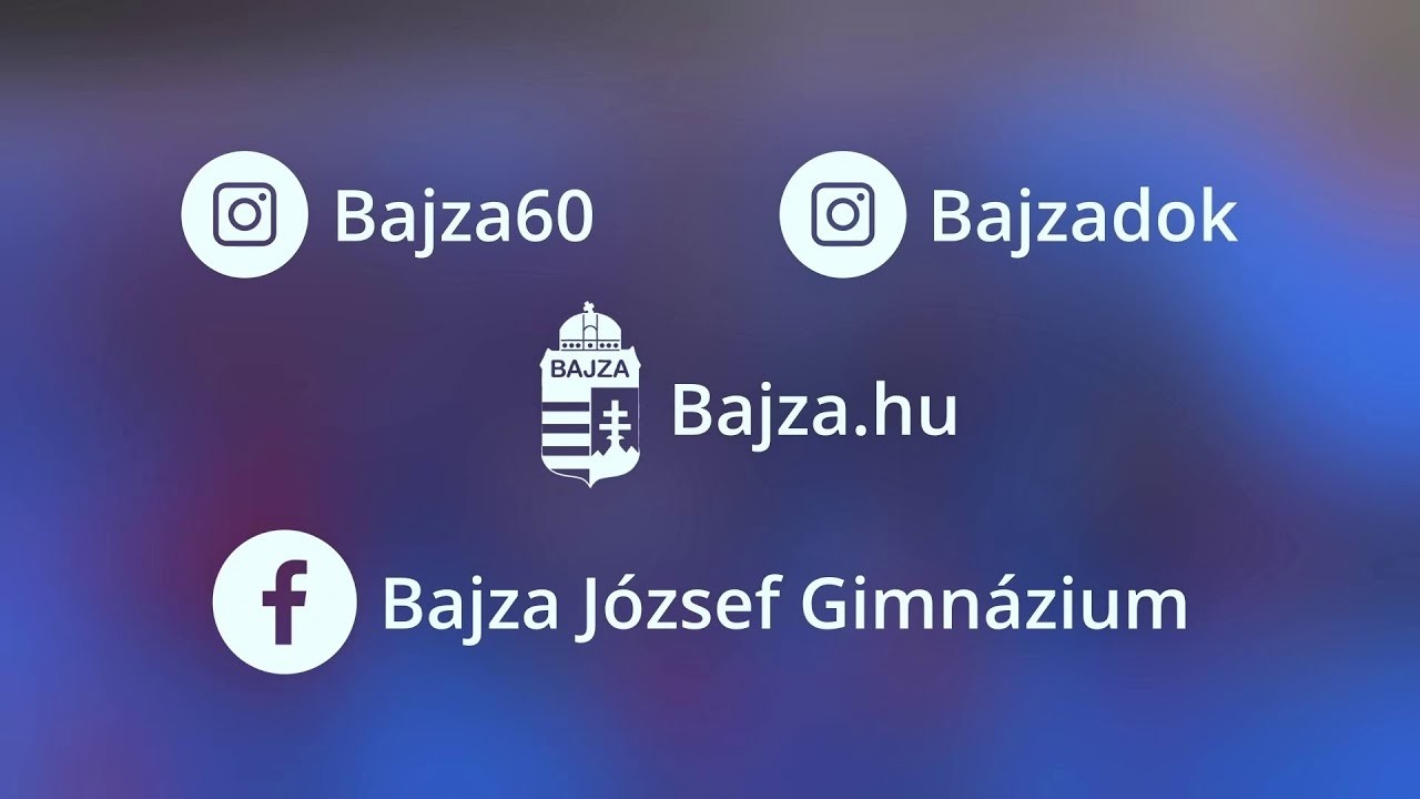 Bajza-érzés - bemutatkozó film a Hatvani Bajza József Gimnáziumról