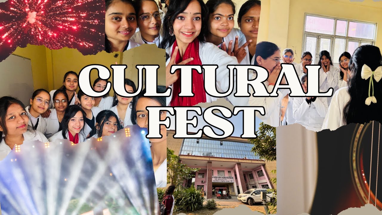 🥳✨🎶Cultural Fest 2025-26 Swami Kalyan Dev Ayurvedic College💃🏻🤩🔥#collegefest #skd #youtube #bams 