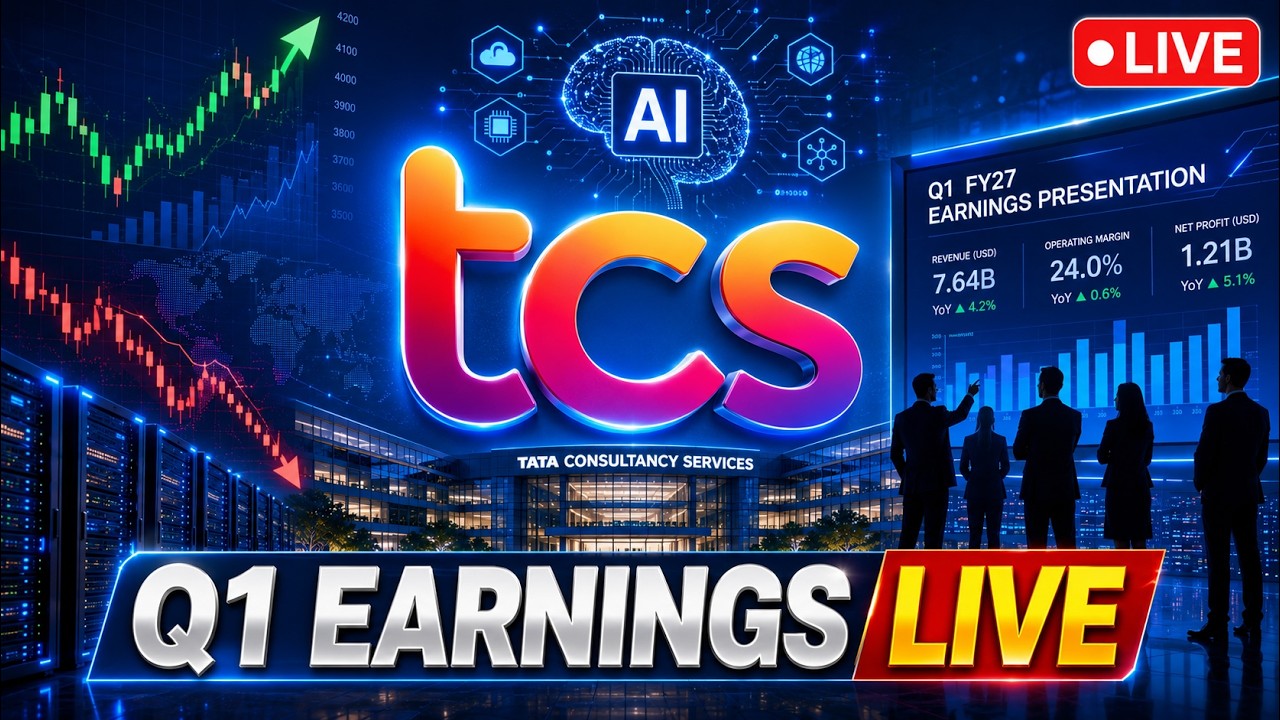 TCS Q1 Results FY27 LIVE | Earnings, Revenue, Profit, Dividend & Management Commentary LIVE