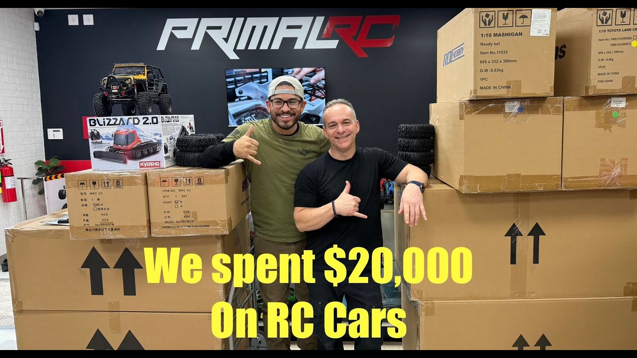 Shopping at Primal RC and spending $20,000!!!!