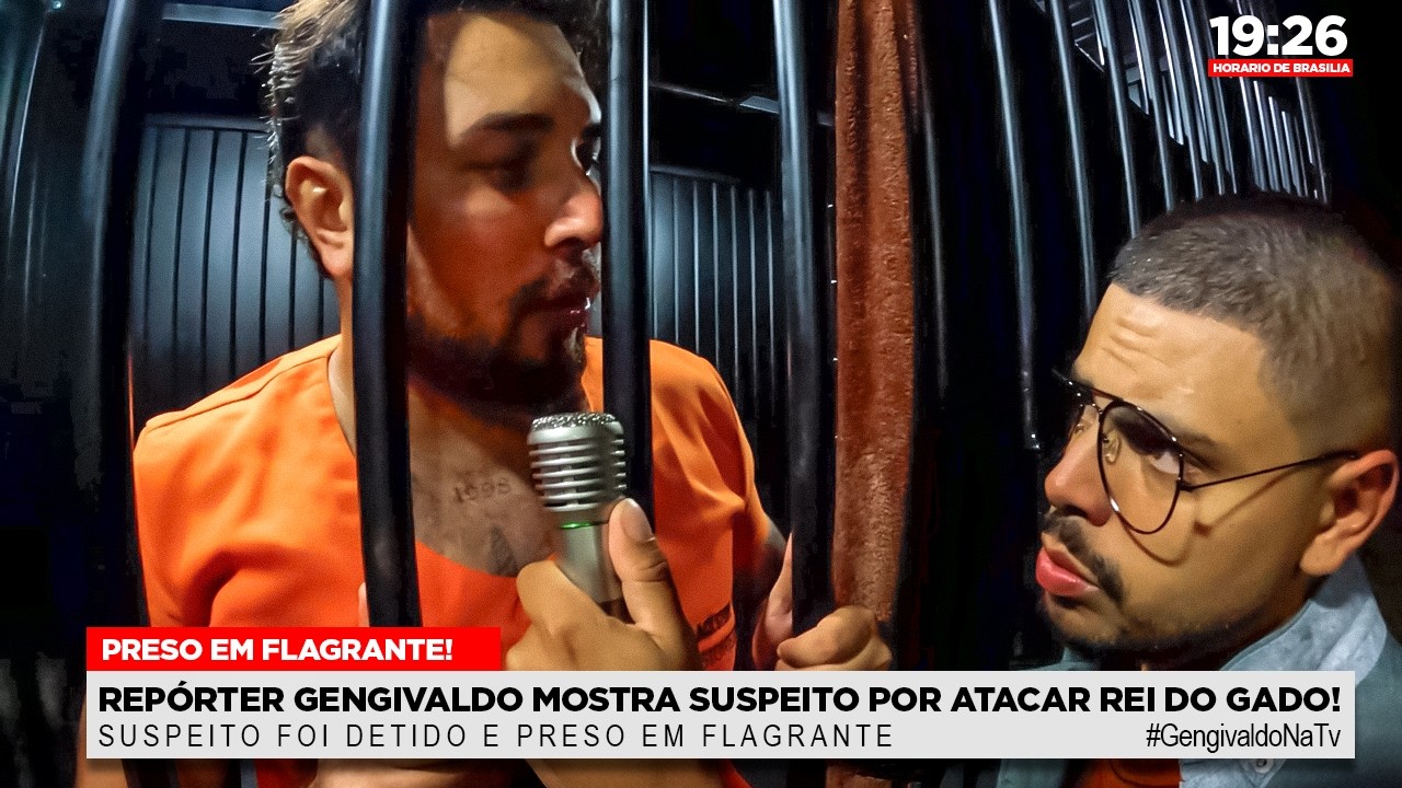 REPORTAGEM AO VIVO LEO FOI PRESO