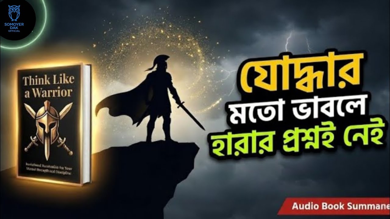 যোদ্ধার মতো ভাবলে হারার প্রশ্নই নেই | Think Like a Warrior Audio Book Summary Bangla 