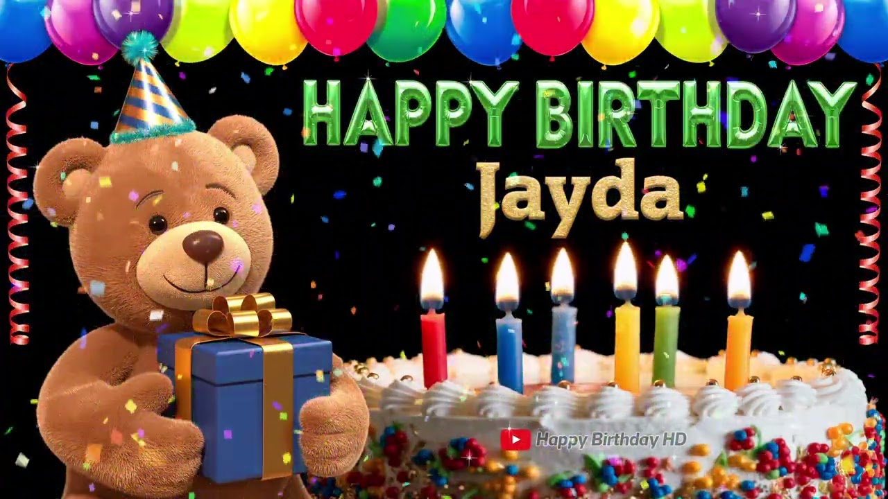 Jayda Happy birthday To You - Happy Birthday song name Jayda 🎁 🎂