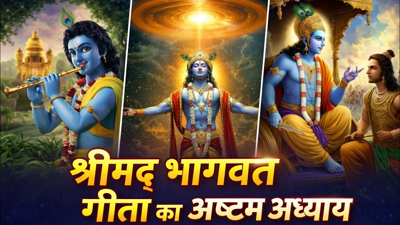 🚩Shrimad Bhagwat Geeta ka ashtam adhyay 🚩 Video @Sunny Sharma 