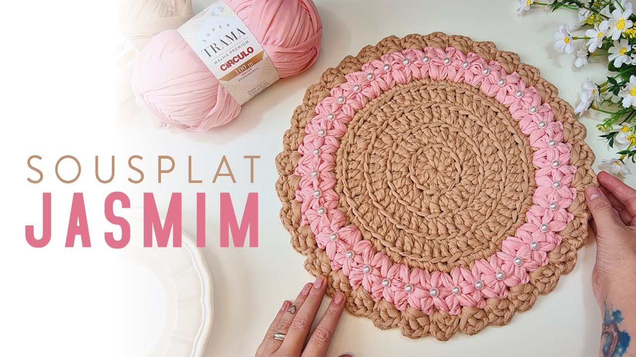 Sousplat Jasmim