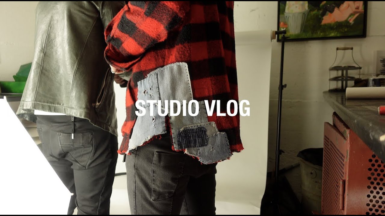 Studio Vlog. (photoshoot feat. @CLXXY)