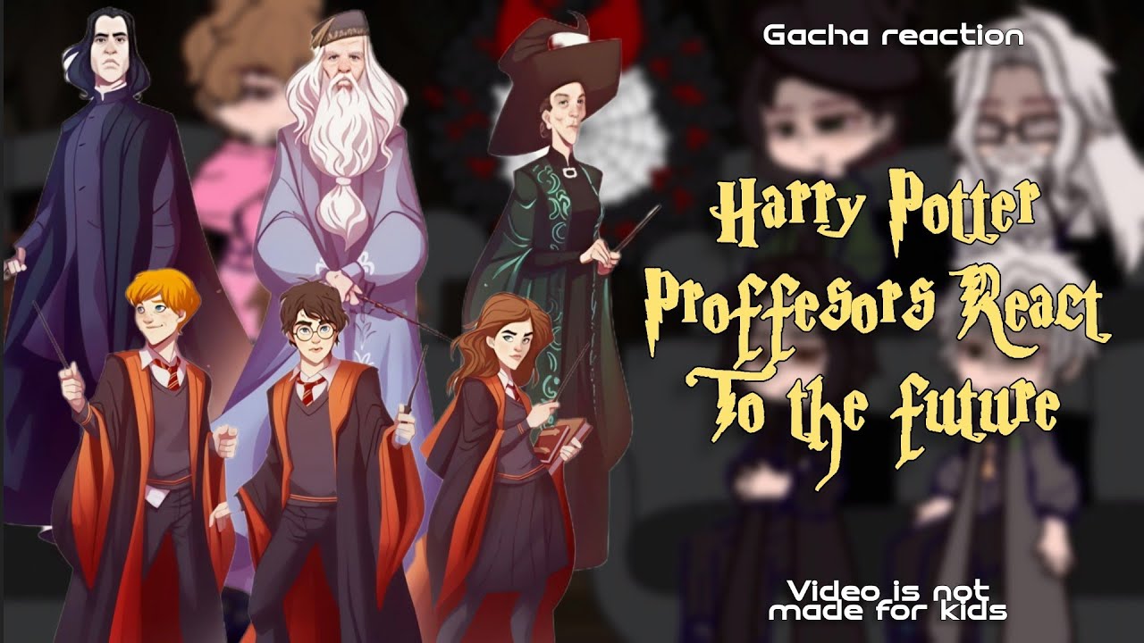 Harry Potter Proffesors React To Harry | Philosopher's stone | Gacha React