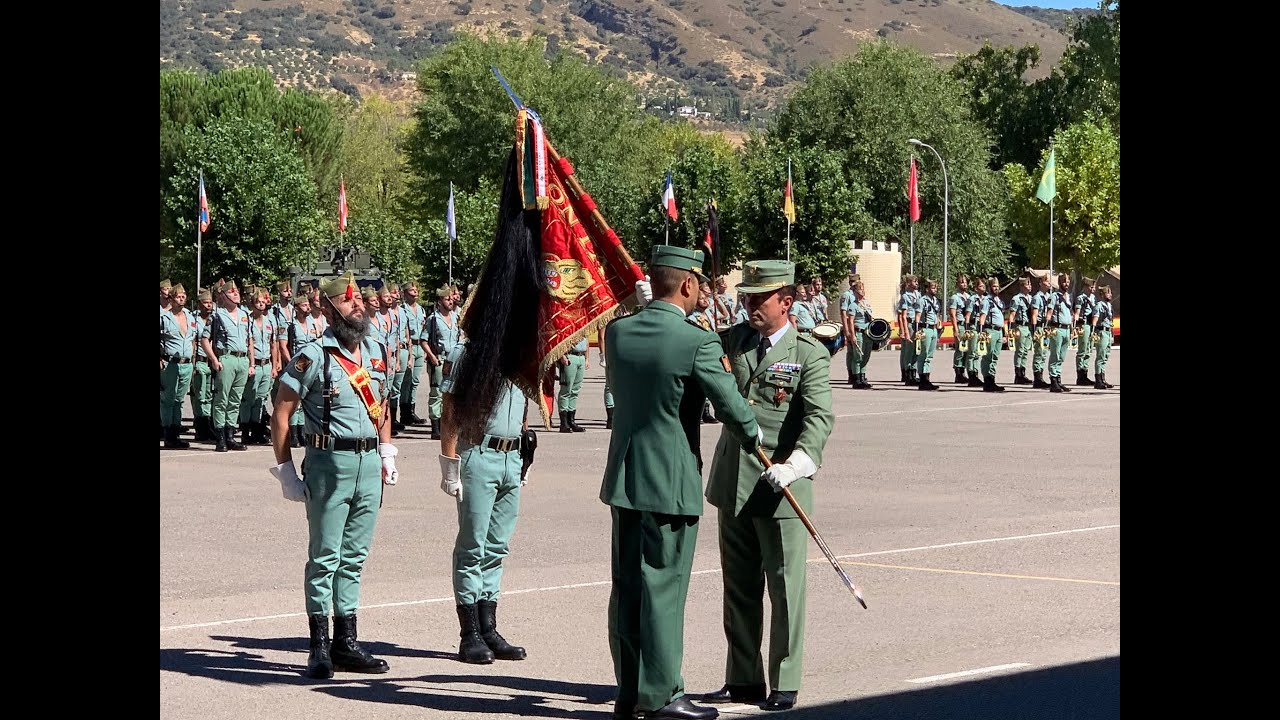 La Legión Ronda: El teniente coronel Santos toma el mando del Grupo de Caballería Reyes Católicos