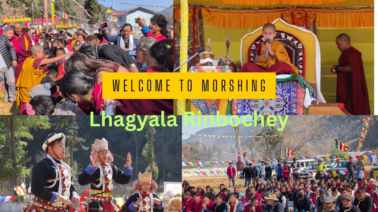 Morshing welcomes Tsokchen Tulku The 10th Lhagyala Rinbochey 15/01/2025