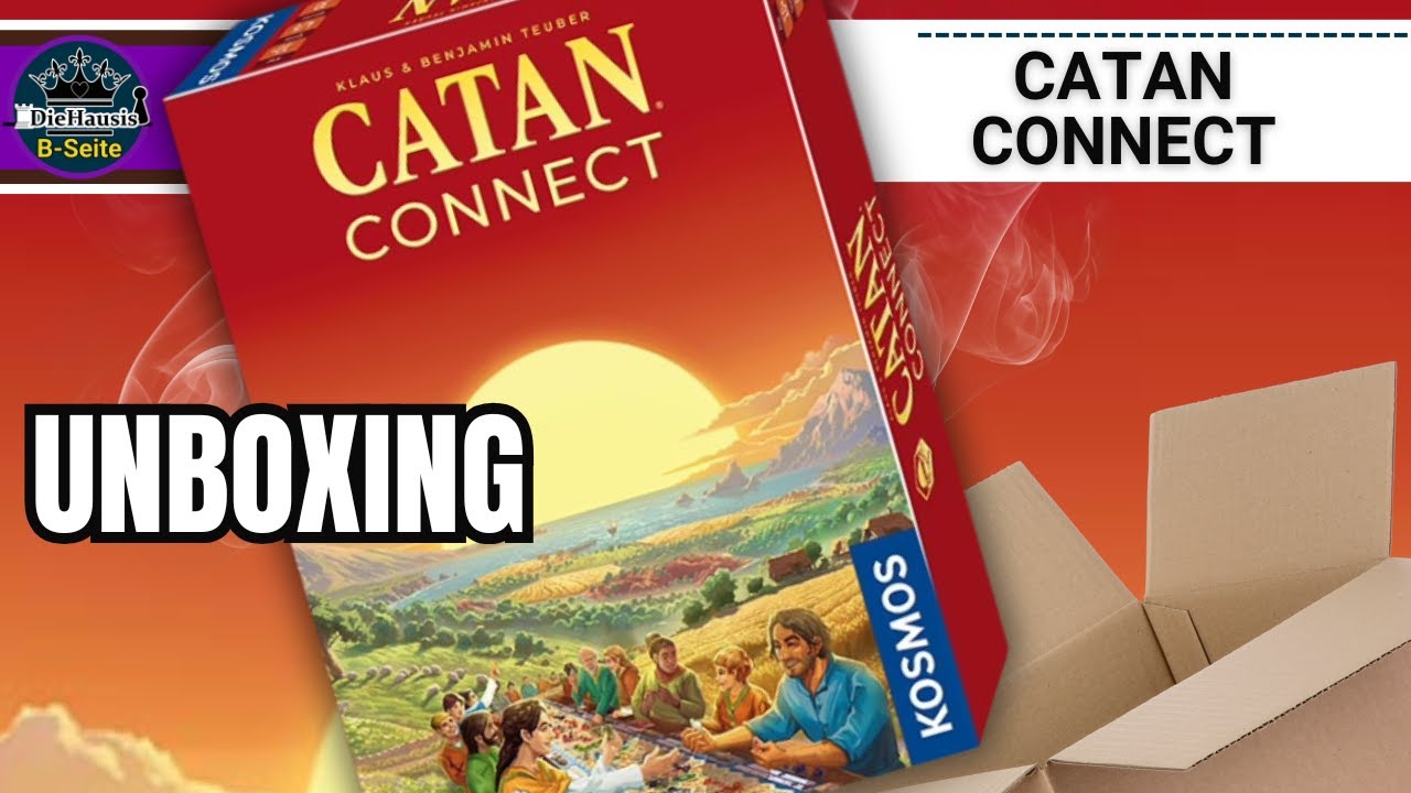 CATAN - Connect 📦 Spiel Unboxing – Was steckt drin? | DieHausis B-Seite