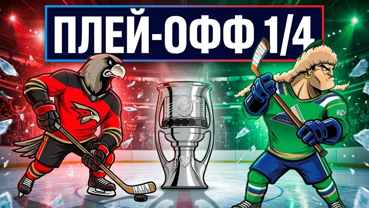 КХЛ26 АВАНГАРД VS САЛАВАТ ЮЛАЕВ / ПЛЕЙ-ОФФ 1/4 №3
