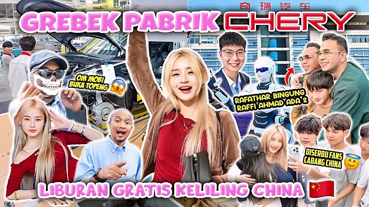 RAHASIA PABRIK CHINA TERBONGKAR! RAFFI  KEPERGOK…, GINI TOH RASANYA TRIP BARENG BOS2 BESAR‼️😱