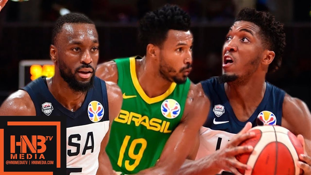 USA vs Brazil - Full Game Highlights | FIBA World Cup 2019
