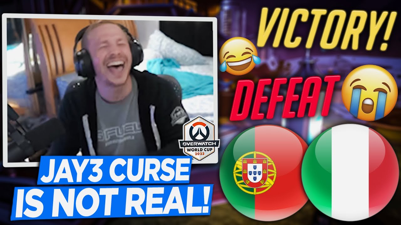 Jay3 Reacts to Portugal VS Italy | Overwatch 2 World Cup 2023 Qualifiers | Week 2