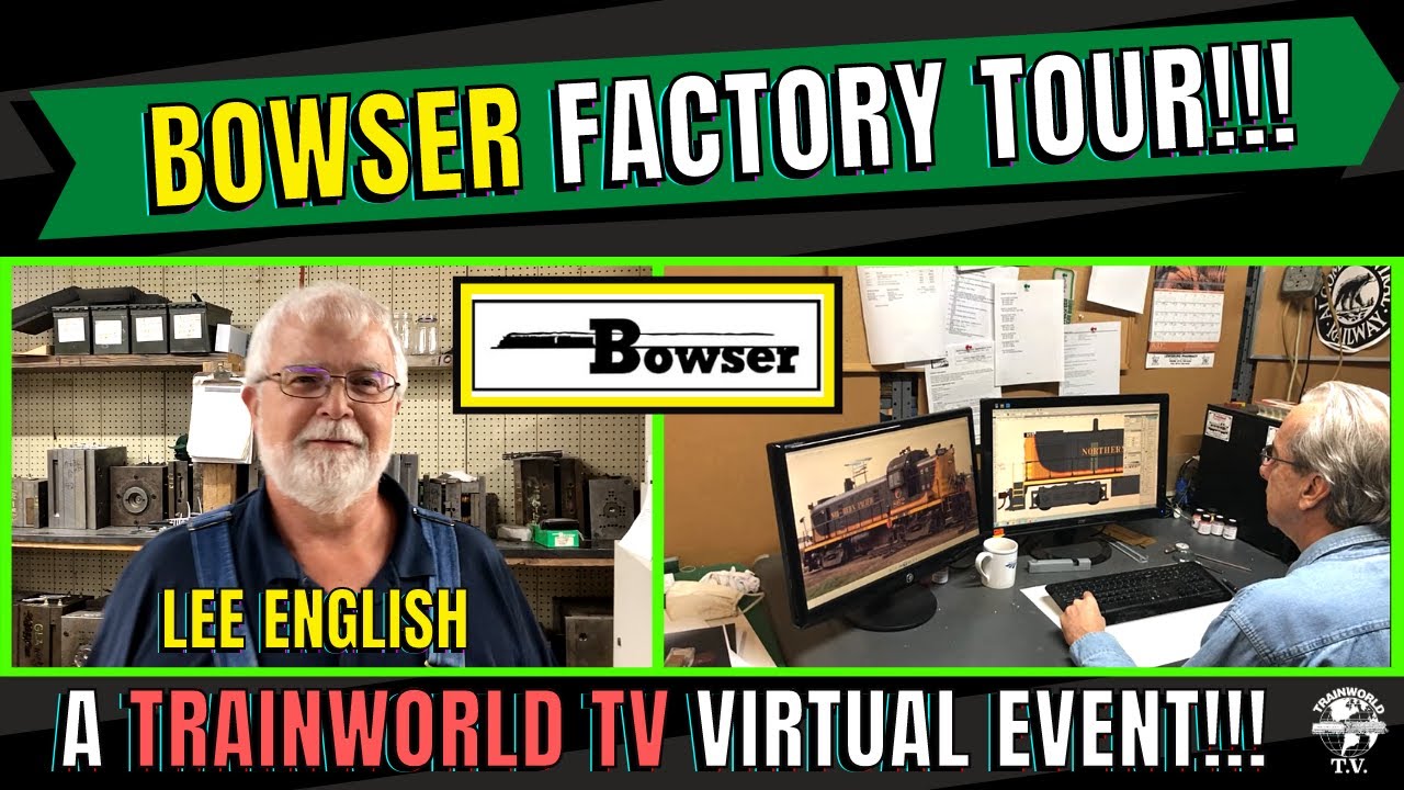 Bowser Manufacturing Train Factory Tour!