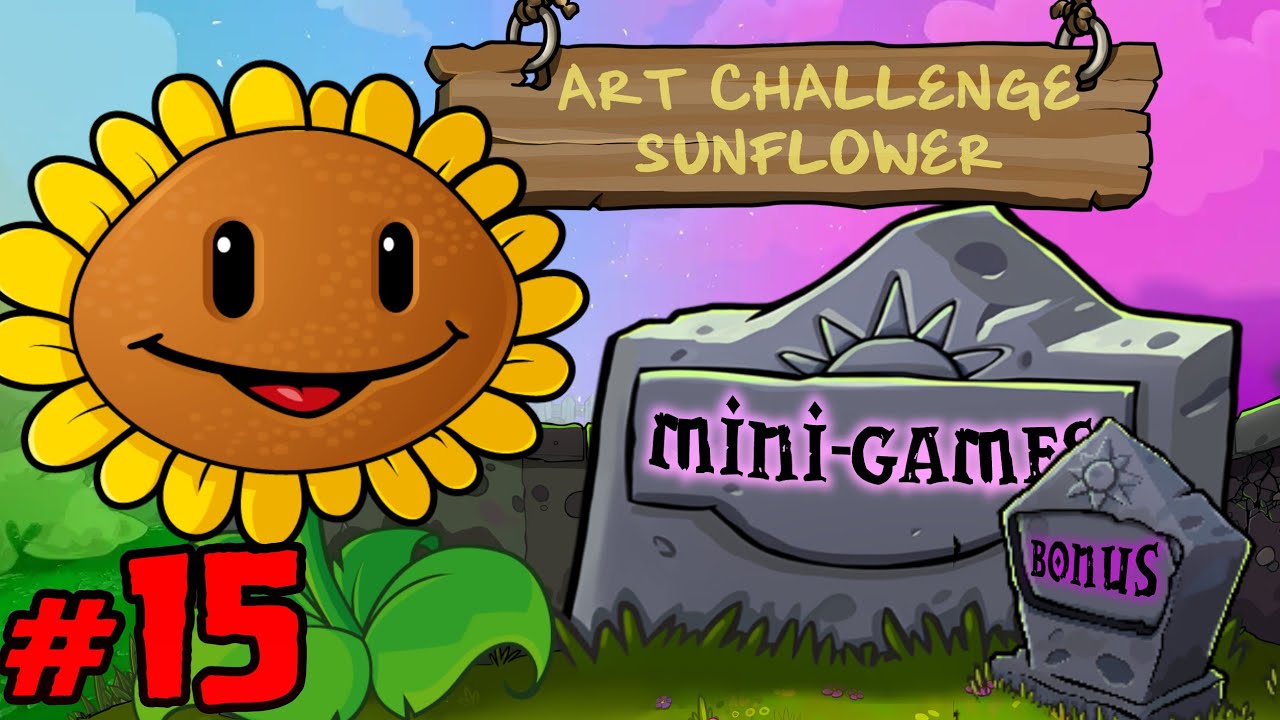 Plants vs. Zombies Replanted: Bonus Level: Art Challenge Sunflower