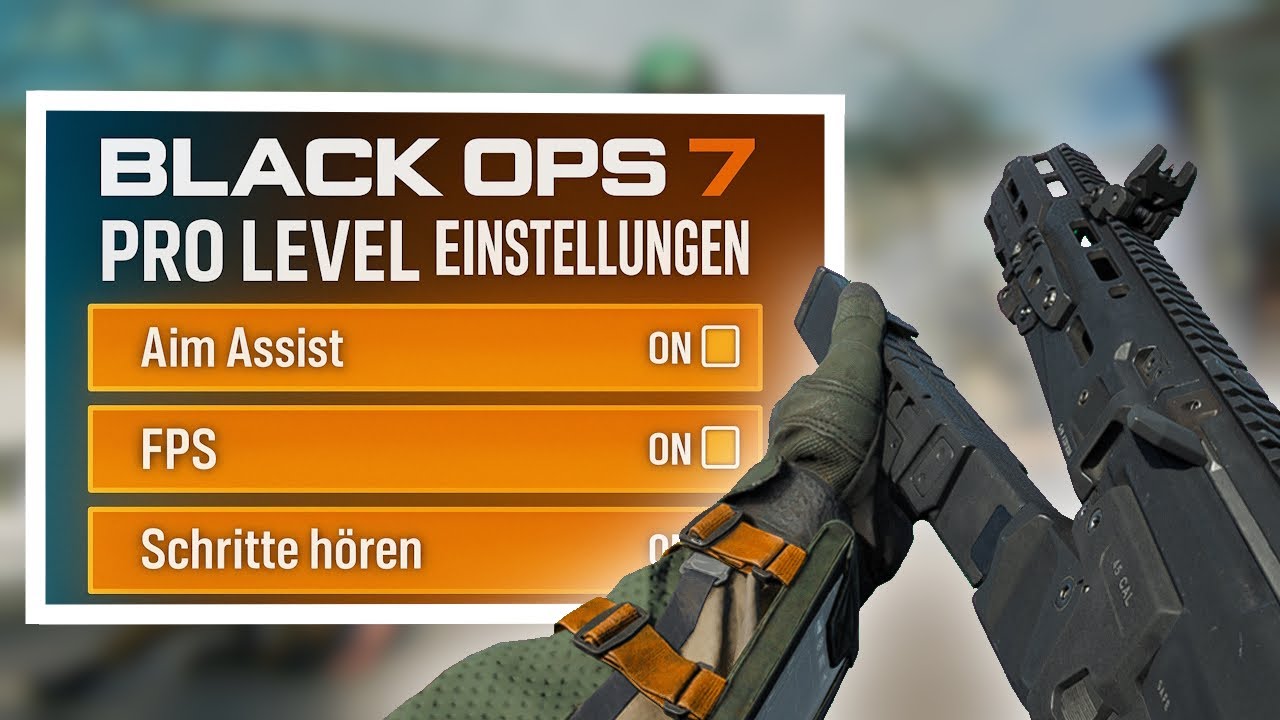 Die EINZIGEN EINSTELLUNGEN die DU brauchst in BO7!
