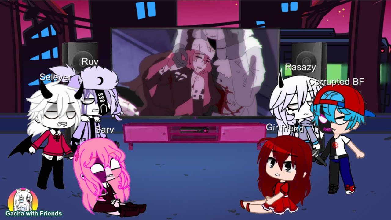 FNF Characters React to Friday Night Funkin' Memes Part 8 | Gacha Club