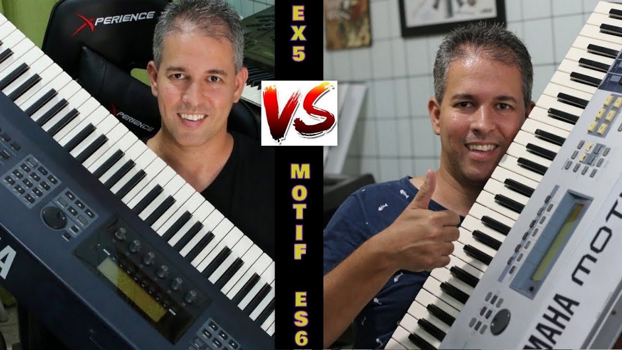 YAMAHA EX5 vs YAMAHA MOTIF ES 6 - (COMPARISON) #tiagomallen #yamahaex5 #yamahamotif6
