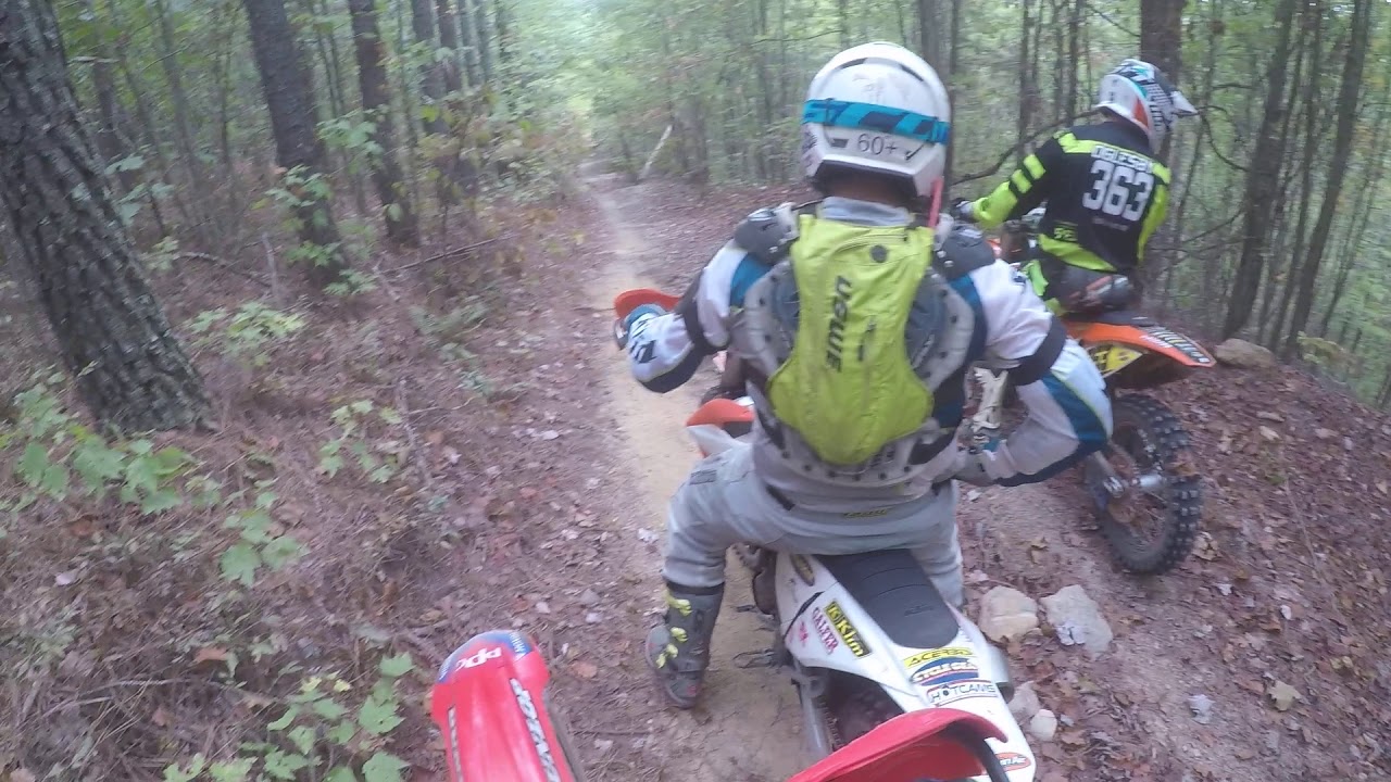 Trail riding on a 2006 Honda CRF450R