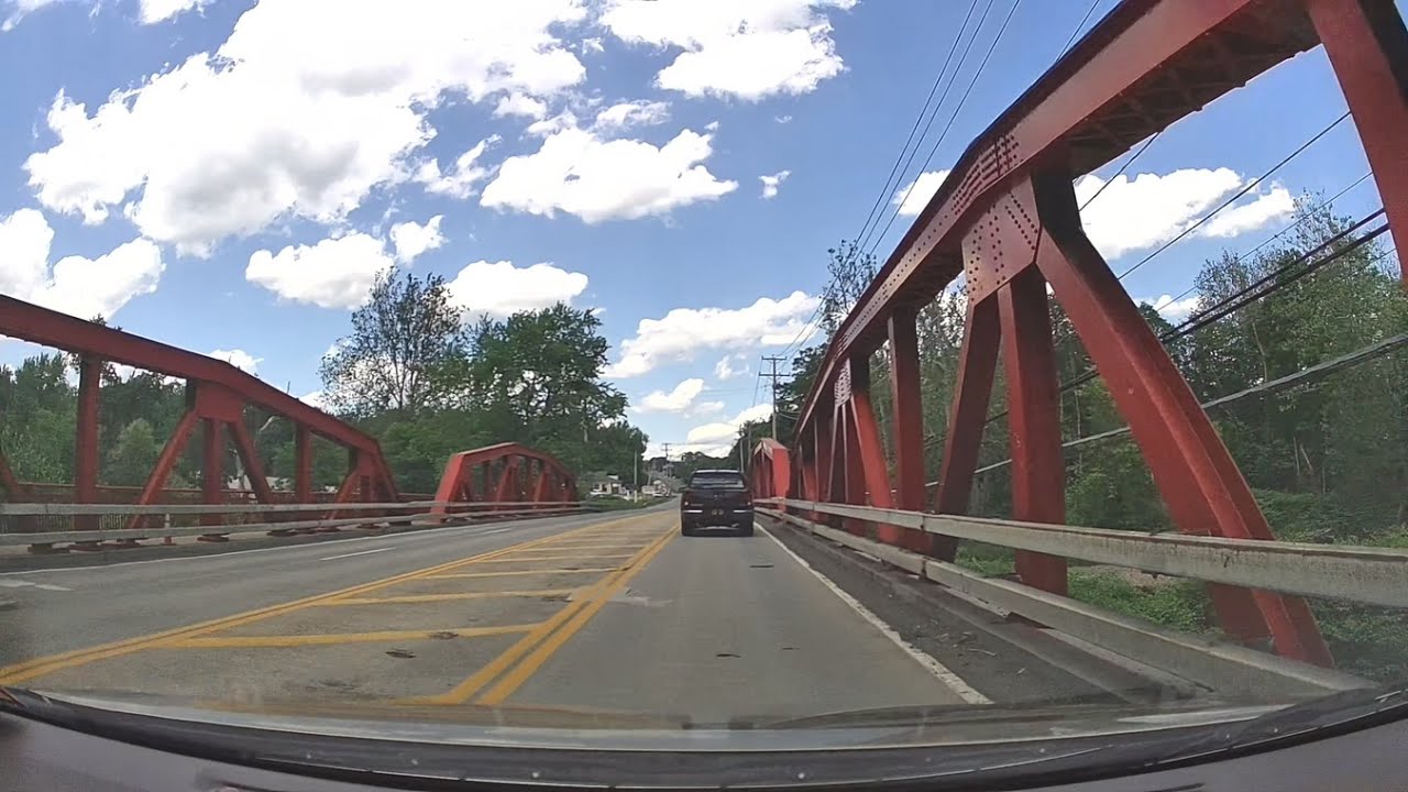 (9) US 9W --Driving through Newburgh, NY--- northbound