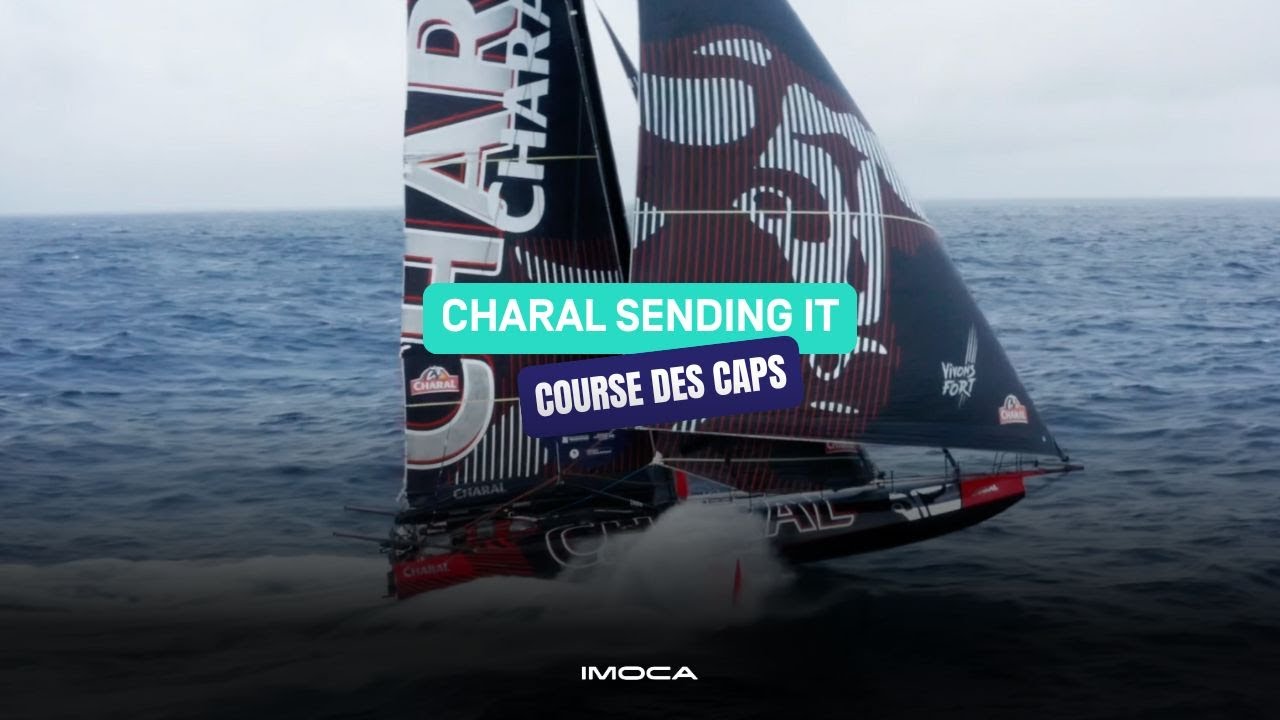 Charal IMOCA Takes Flight 🚀 | Course des Caps 2025