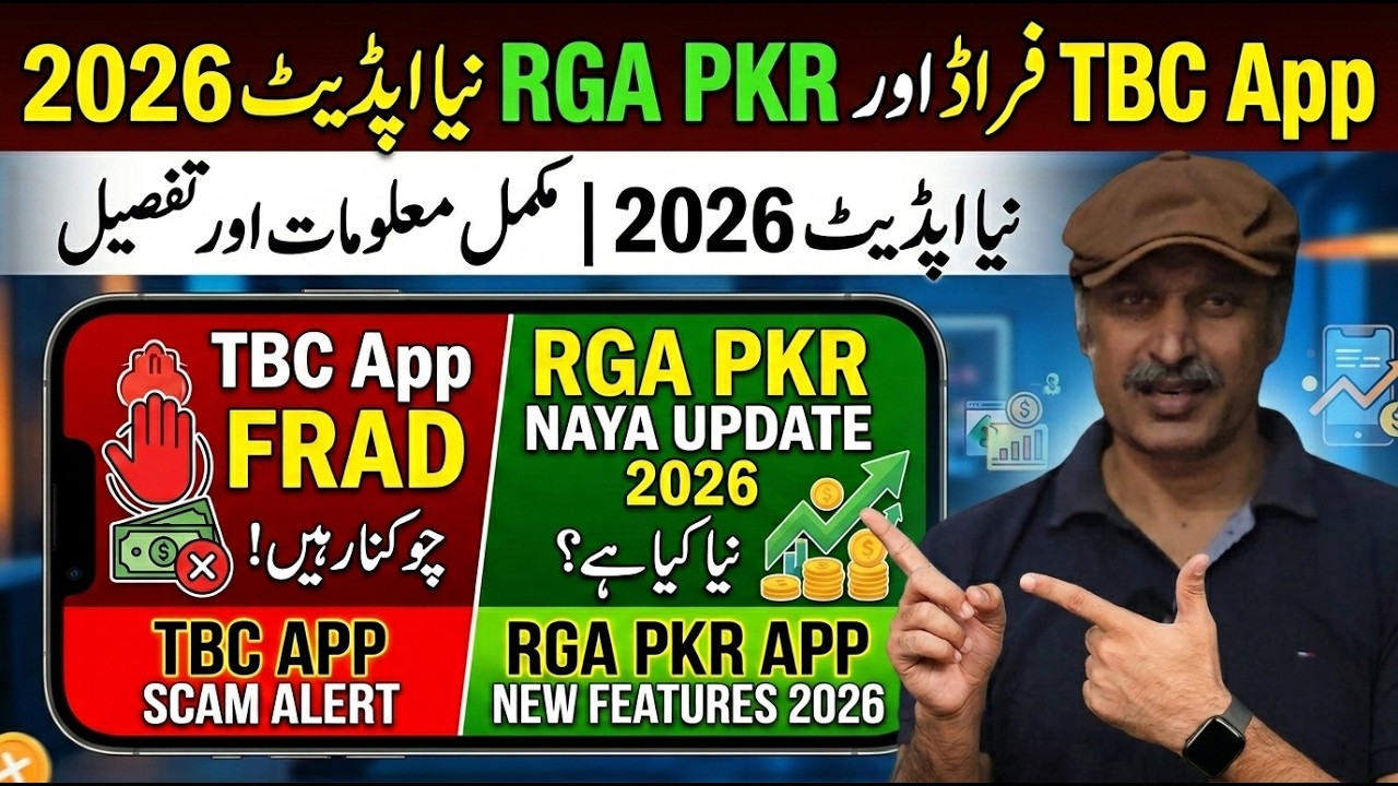 TBC App Scam Alert & RGA PKR App New Update 2026 | Full Details and Information