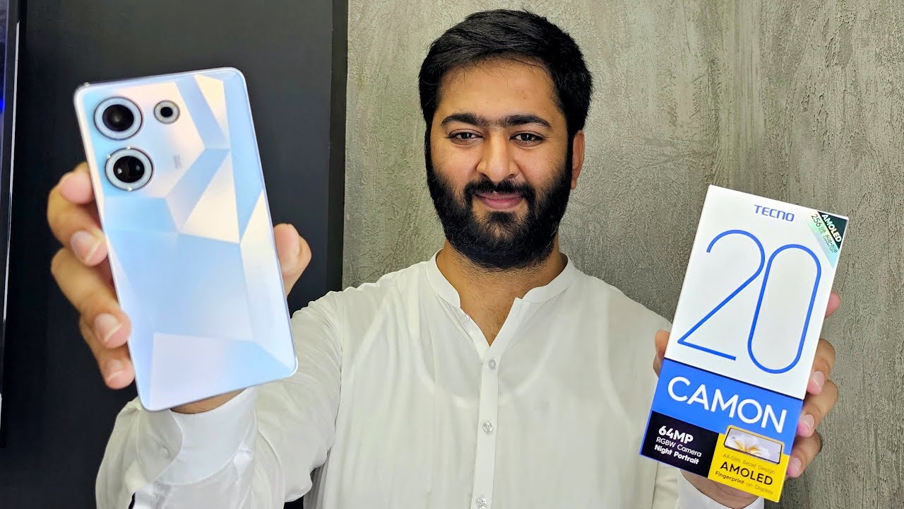 Tecno Camon 20 Unboxing and Review and Price in Pakistan