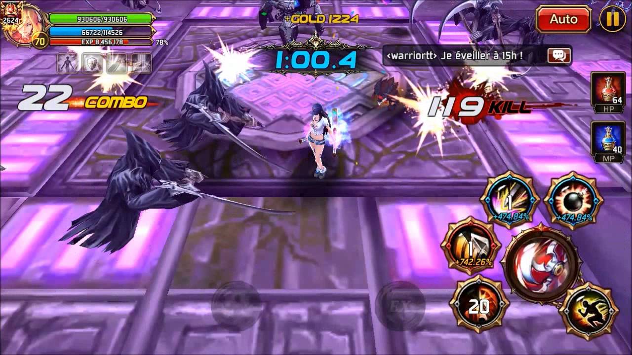 Kritika : Crimson Assassin Awakening Skills [Testing new skills]