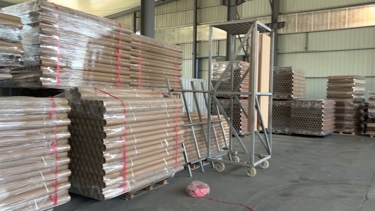 Paper tube making plant paper core making line