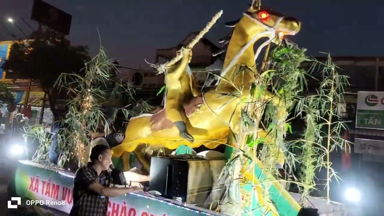 XE HOA ĐI ĐÁNH ĐỘNG # LỄ HỘI LÀM CHAY # XÃ TẦM VU 2026