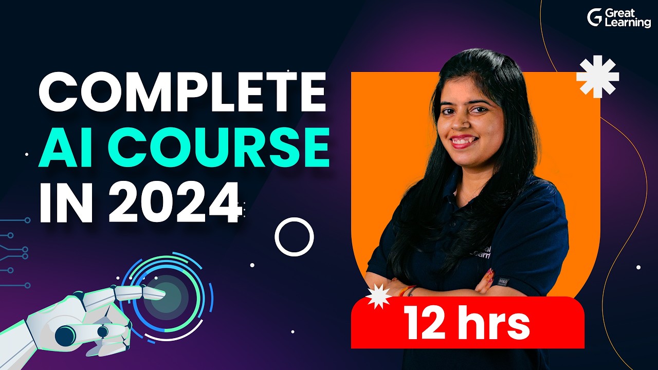 All in One Artificial Intelligence (AI) Full Course 2024 | AI Tutorial for Beginners