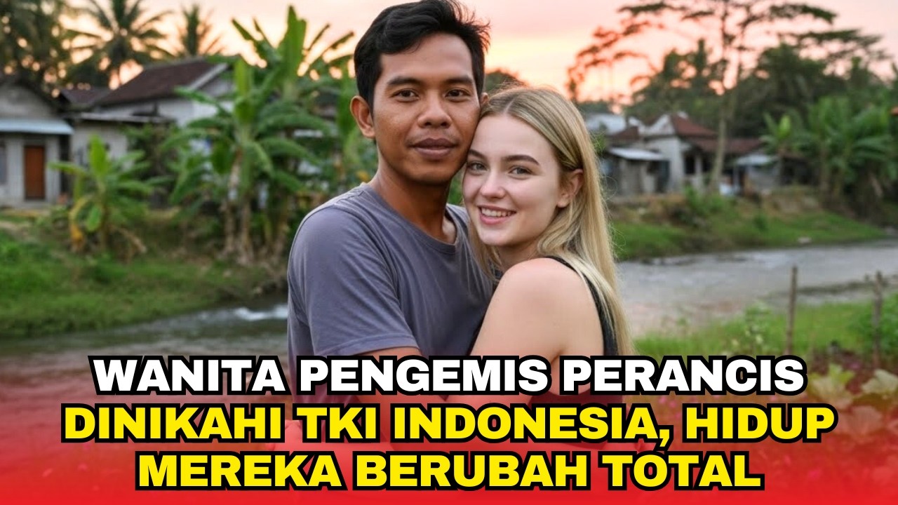 WANITA PENGEMIS PERANCIS DINIKAHI TKI INDONESIA, HIDUP MEREKA BERUBAH TOTAL