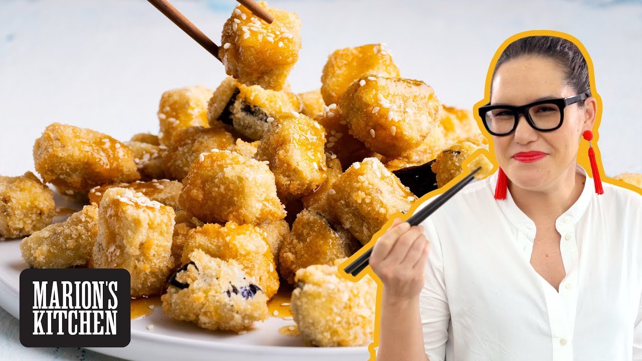 Chinese-style crispy fried honey eggplant - Marion's Kitchen