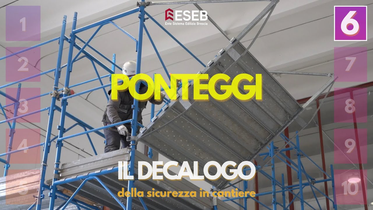 ITALIANO - PONTEGGI - Decalogo della Sicurezza