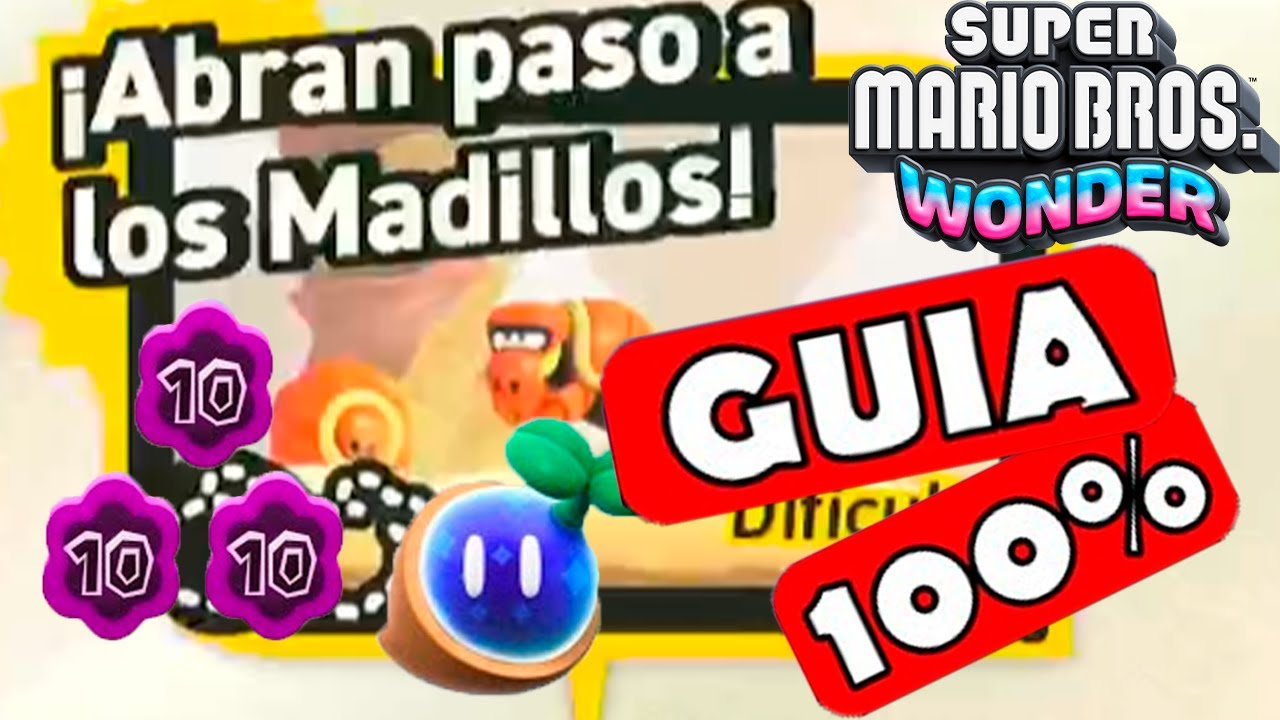 &iexcl;Abran Paso a Los Madillos! - GUIA COMPLETO 100% #32 - Mario WONDER | EgeaFrz