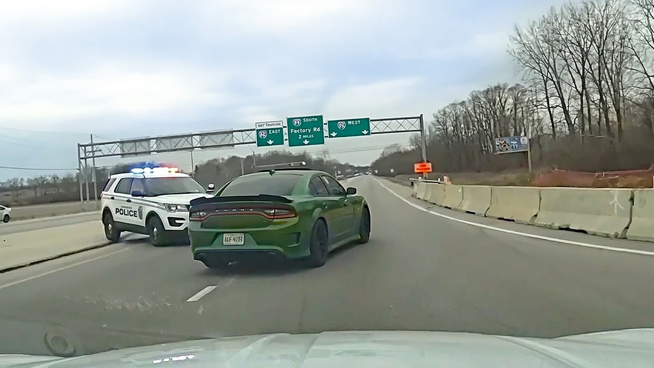 Craziest Dodge Charger Police Chases #2 - Caught on Dashcam
